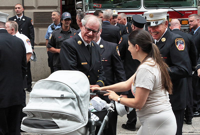 9/11 Firemen : Richard Moore : Photographer